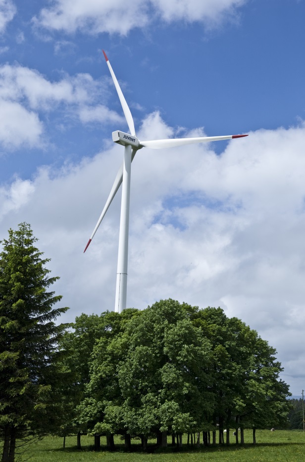 Er dreht, dreht, weht der Wind