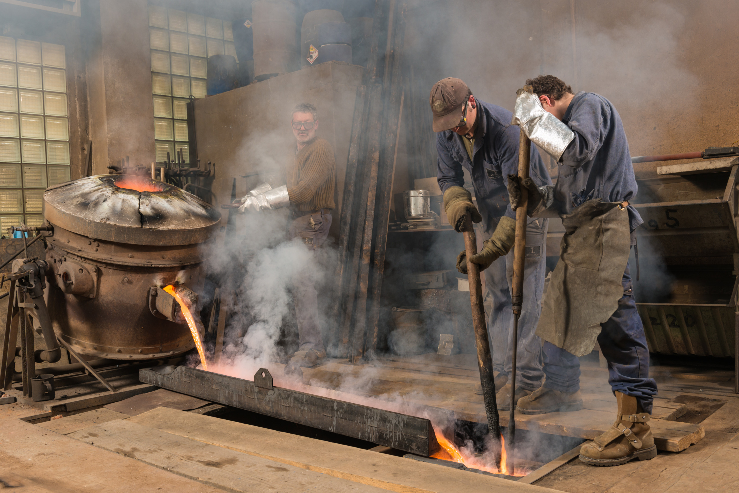 Feuer und Flamme für die Glocke