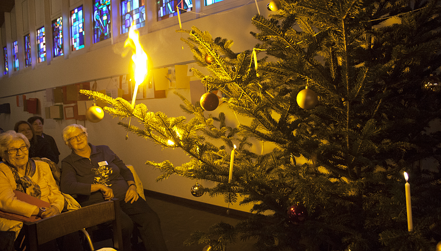 Hier brennt’s wie am Schnürchen