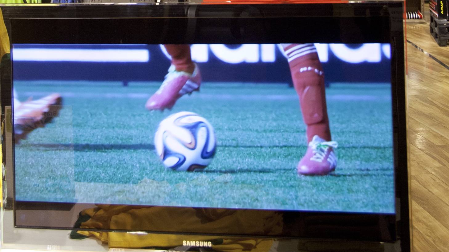 Fussball inmitten von Problemen