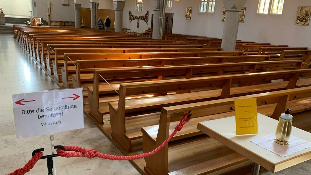 Wiederaufnahme der Gottesdienste steht an