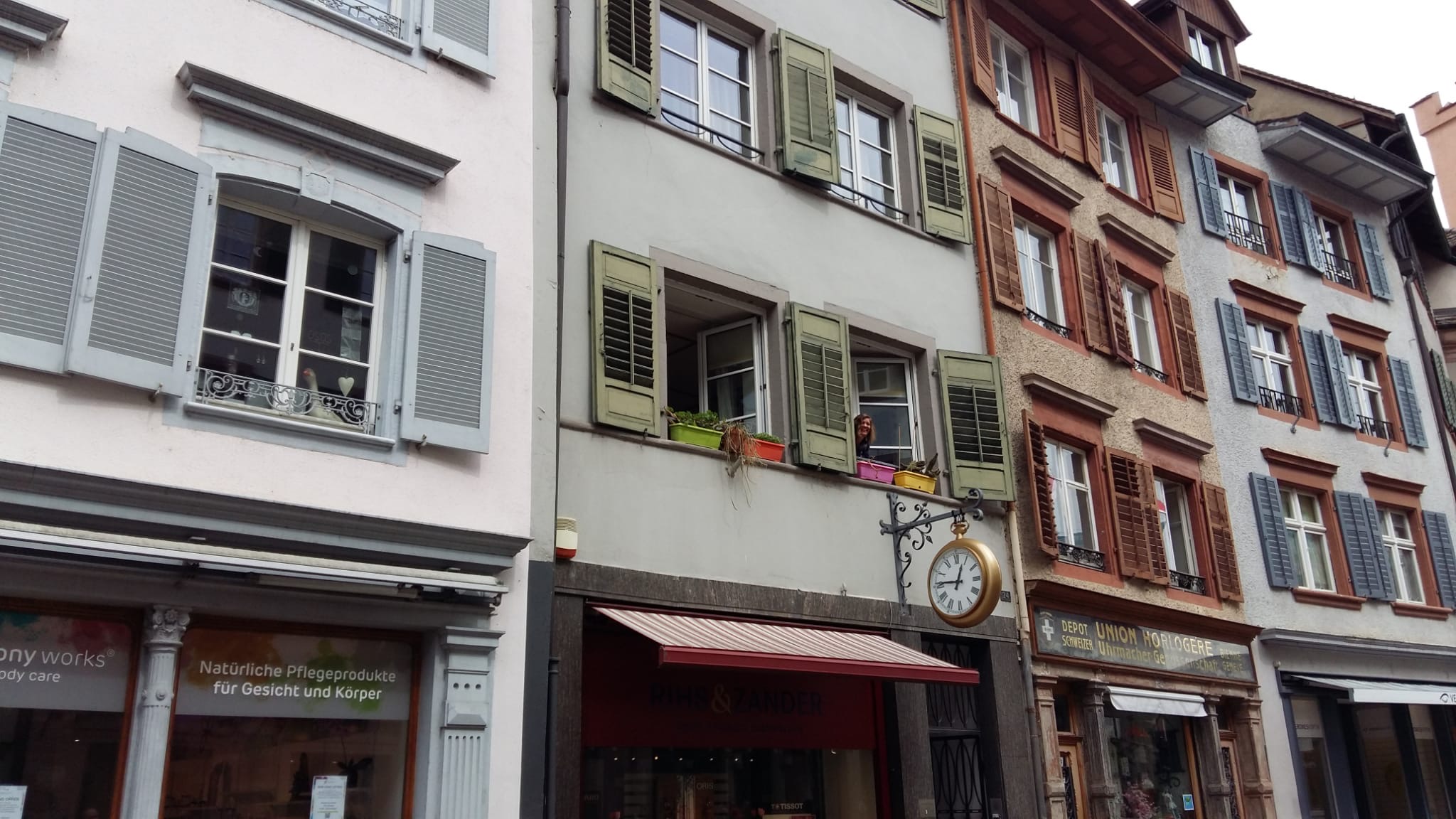 Klingendes Fenster in Rheinfelden