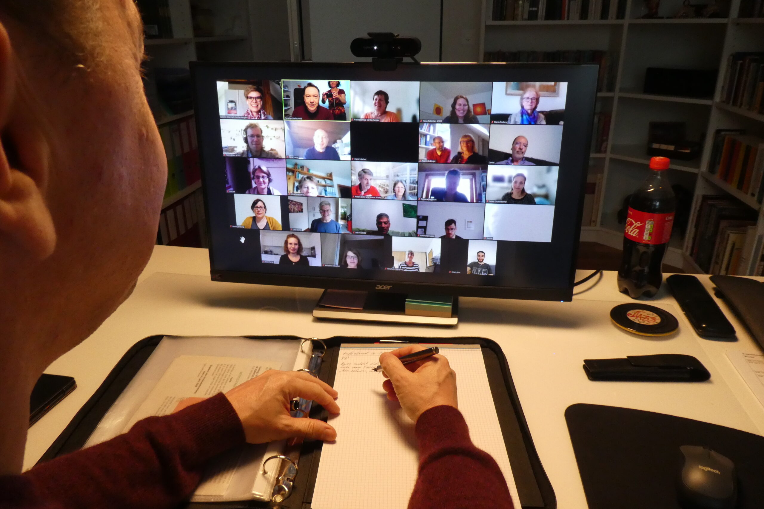 Co-Piloten haben eingecheckt