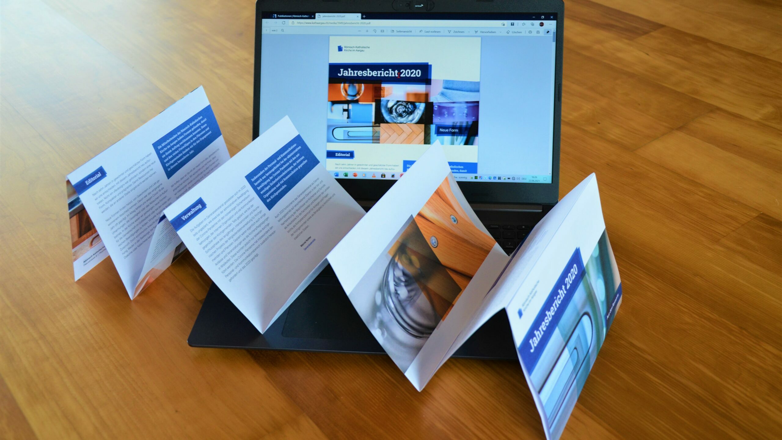 Ein ganzes Jahr im B5-Couvert