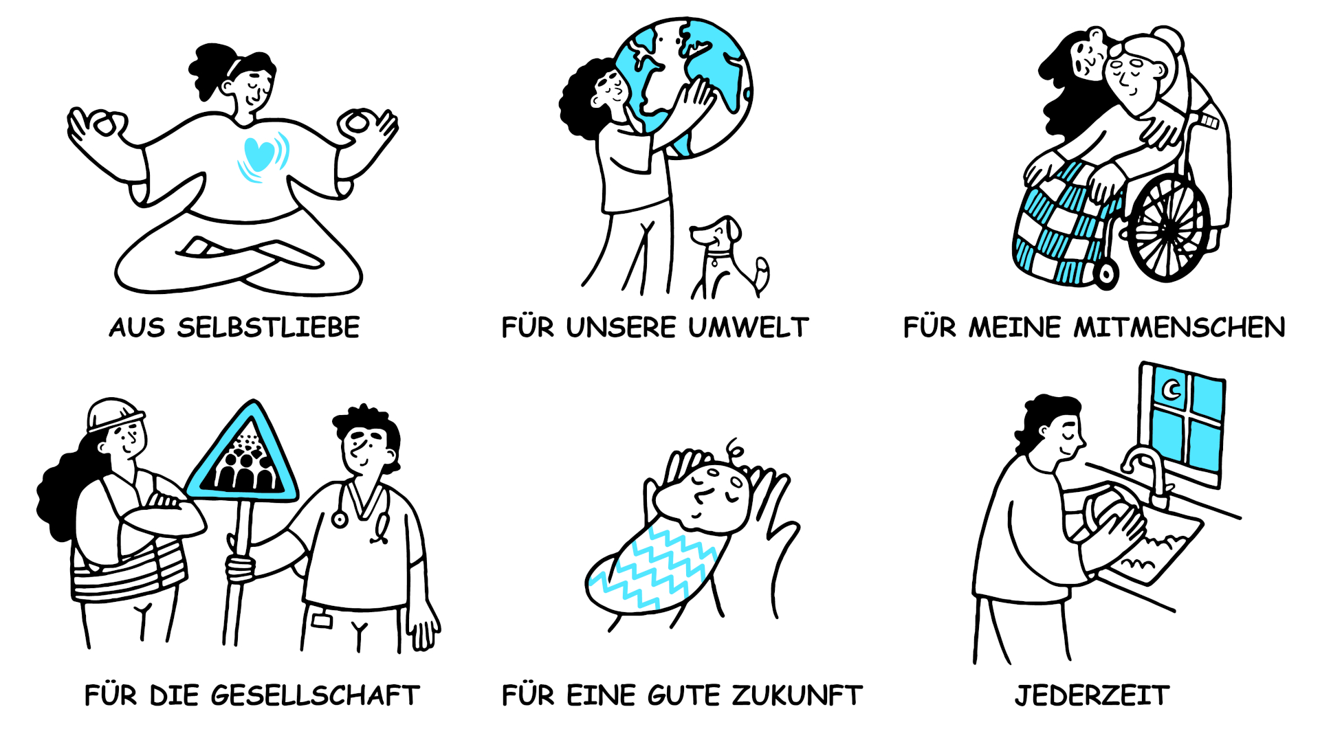 Am 29. Oktober ist internationaler Care-Tag